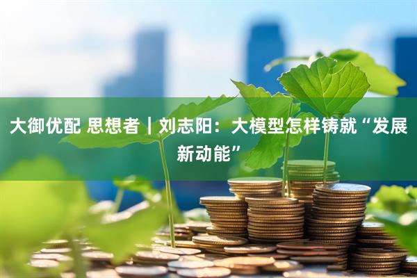 大御优配 思想者｜刘志阳：大模型怎样铸就“发展新动能”