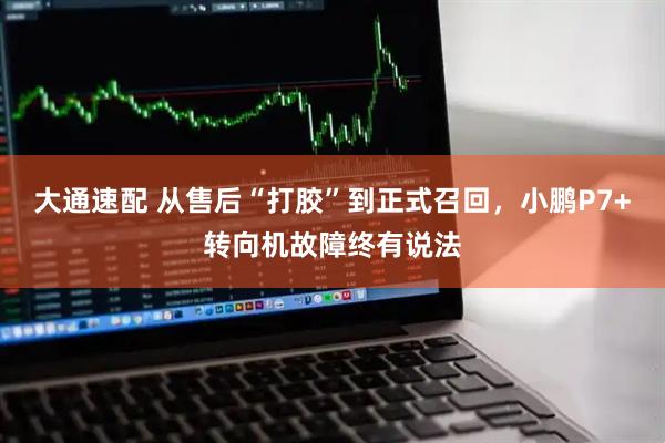 大通速配 从售后“打胶”到正式召回，小鹏P7+转向机故障终有说法