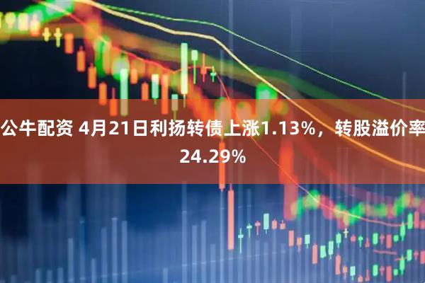 公牛配资 4月21日利扬转债上涨1.13%，转股溢价率24.29%